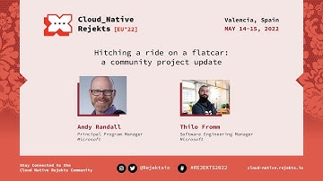 Hitching a ride on a flatcar: a community project update