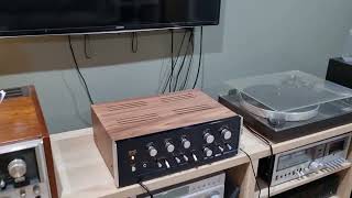 Sansui AU-555A Signature Restoration #64 demo Roxy Music More Than