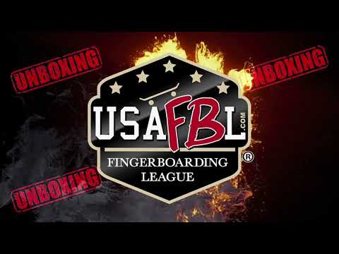 USAFBL FINGERBOARDING UNBOXING