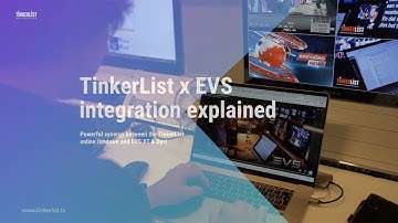 Powerful Integration explained: TinkerList x EVS XT x EVS Dyvi