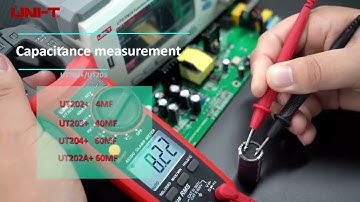 UNI-T UT210E UT202A UT204 Plus Clamp Meter AC/DC Digital Voltmete