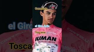 Isaac del Toro 🇲🇽 hace historia con su hat-trick en Italia #issacdeltoro #ciclismo #mexico
