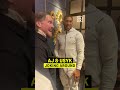 Anthony Joshua & Oleksandr Usyk are in high spirits 😅