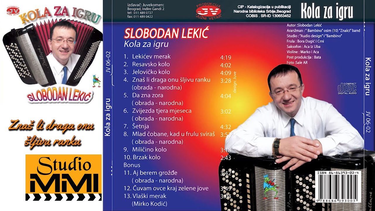 Slobodan Lekic - Znas li draga onu sljivu ranku