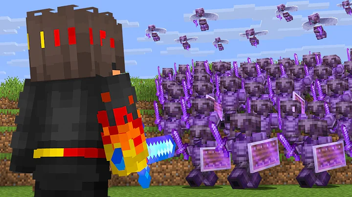 SOLO Player VS 100 Minecraft Hunters