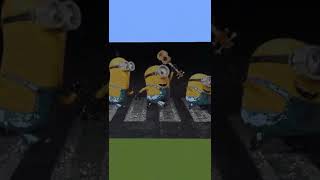 Minion Pixel Art #shorts #minecraft #minions