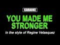 HQ Karaoke - You Made Me Stronger - Regine Velasquez