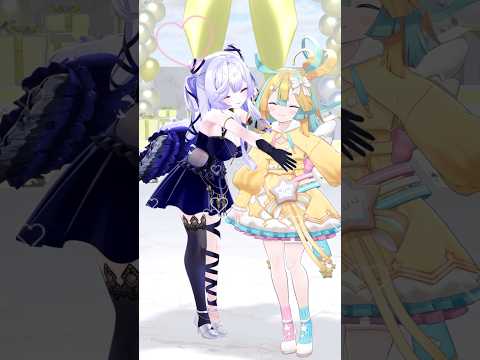 かわいい界隈💛💙 #shorts #kawaiikaiwai #PiKi #踊ってみた #松本かれん #桜庭はるか #dance #vtuber #3d #idol #音伽ねむ #天川はの