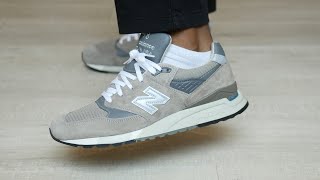 DISAPPOINTING! New Balance 998 'Grey' U998GR Review & On Feet