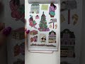 Rongrong Merry and Bright Holiday Sticker Book Flip Through