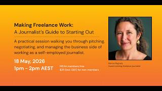 Webinar: Making Freelance Work: A Journalist’s Guide to Starting Out Profile