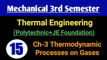 #15 Thermal Engineering | Ch-3 Thermodynamic Processes on Gases ‎@Polytechnic Pathshala