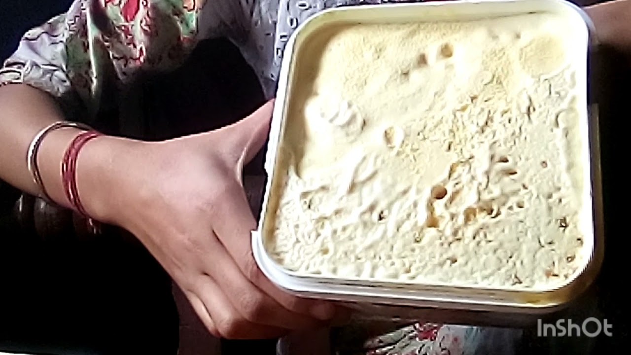 Review of Amul Butter Scotch bliss Ice cream II Arushi Chauhan