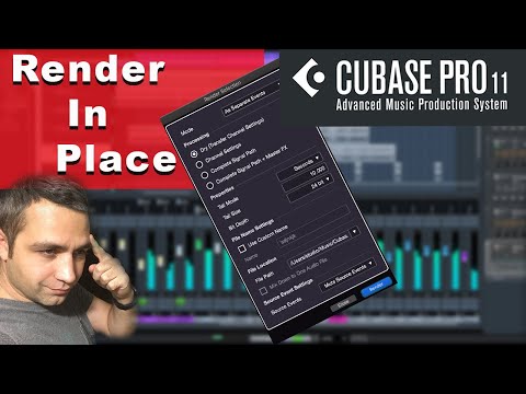 ОСВОБОЖДАЕМ РЕСУРСЫ в CUBASE (Лучшая замена FREEZE)