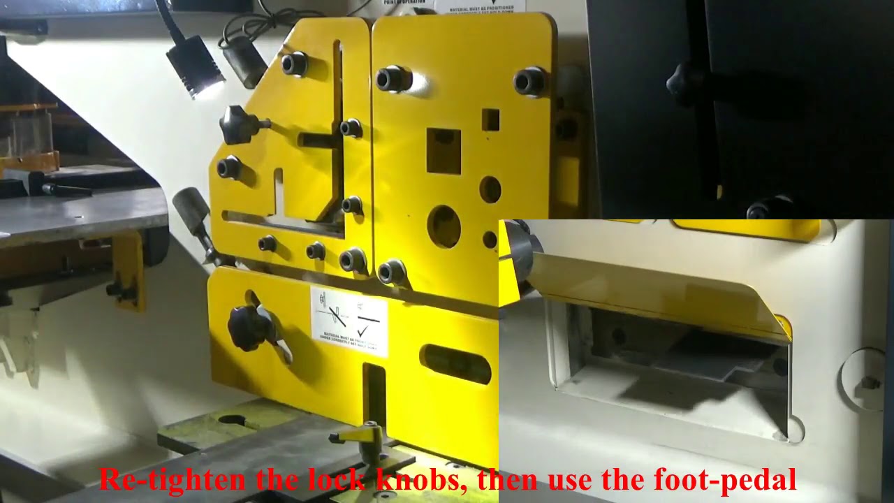 MIHO MHM30 Ironworker - Installation and Operation