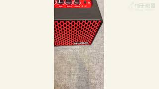 M-VAVE SP-100 紅色電吉他音箱｜網罩・控制旋鈕・機身實拍｜編號2040931-2｜柚子樂器