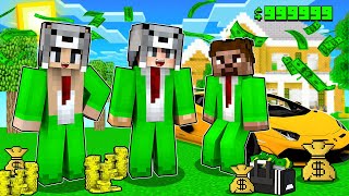 ŞEHİRDEKİ HERKES MİLYARDER OLDU 😱 - Minecraft