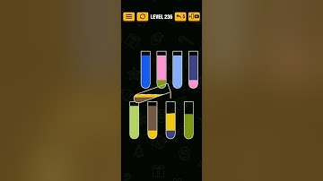 water sort puzzle Level 236