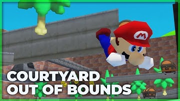 Warping with 2D Trees! | The Courtyard Out of Bounds Glitch in Super Mario Odyssey