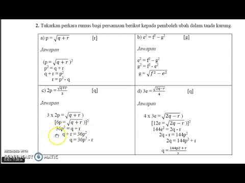 Soalan Rumus Algebra Tingkatan 2 Temastica Brasileiras  Bank2home.com