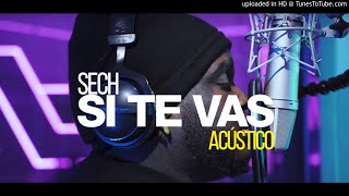 Sech - Si Te Vas (Acústico) [AUDIO]