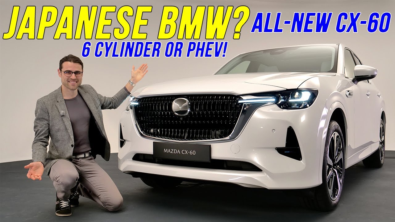 First-ever Mazda CX-60 with 6-cyl or PHEV = the Japanese BMW? (CX-70 in the US)