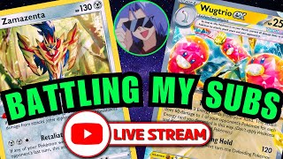 Battling My Subs w/ Rogue, Meme, + Budget Decks || Subscriber Livestream || Pokémon TCG Live