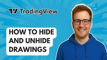 Tekeningen verbergen en zichtbaar maken in TradingView [Handleiding 2025]