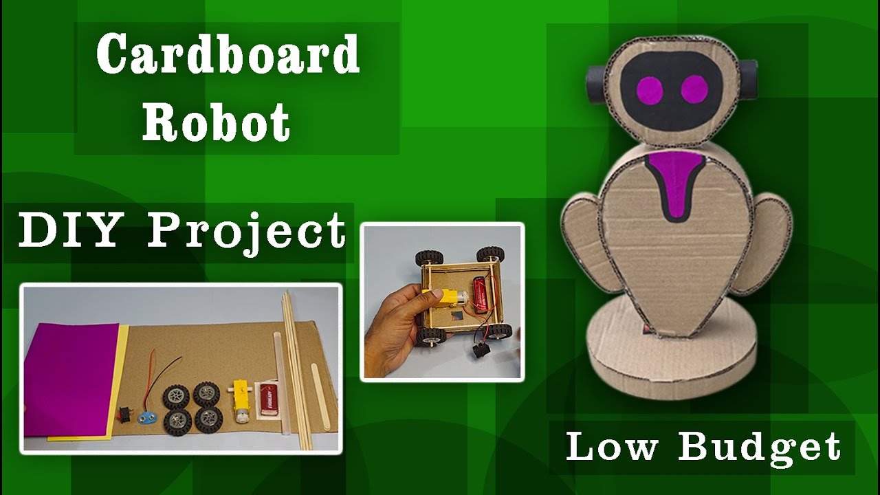 How to Make a Robot with Cardboard | DIY Robot Project at HomeJNS Creative World 