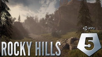 Rocky Hills | Speed Level Design (Unity 5)