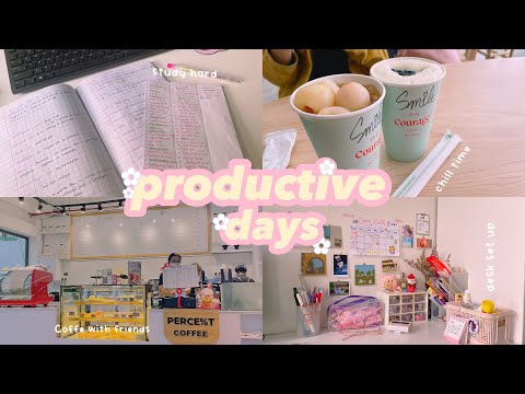"VỪA HỌC VỪA CHƠI" NHƯNG VẪN NĂNG SUẤT 🌷 study vlog , thư giãn , sáng tạo ... || mariathuu