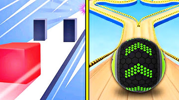 🟢 🟡 Jelly Shift  Vs Going Balls  Rush All Levels Gameplay Walkthrough 4K NO 14