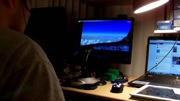 Flight Setup Demo Flight With FSX: Default Airbus A321 To Atlanta - Cruise