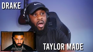 Drake  Taylor Made Freestyle (Kendrick Lamar Diss) (New Official Audio) [Reaction] | LeeToTheVI