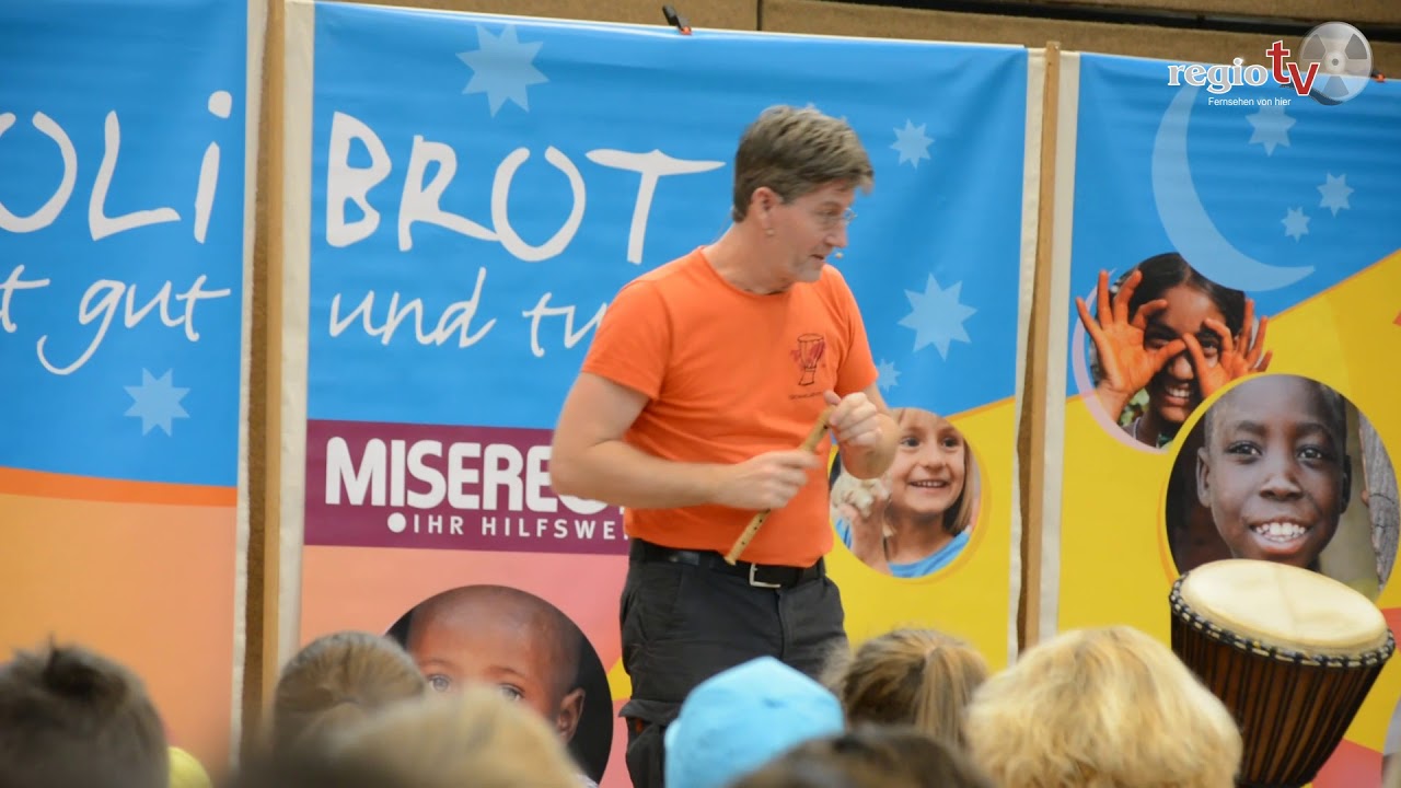 Solibrot-Aktion: Trommelreise in der Gertrudenschule - regiotv
