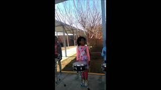 Drum line Avid Visiters Performance