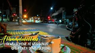 Vidio story WhatsApp 'Syukur'