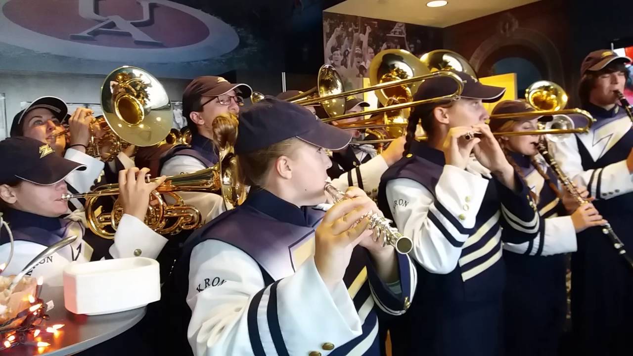 Band Director Hall of Fame Inductee Marty Lydecker & UA Zips Marching