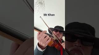 Mr Khan Learning Violin #violin #harmonica #fiddle #folk