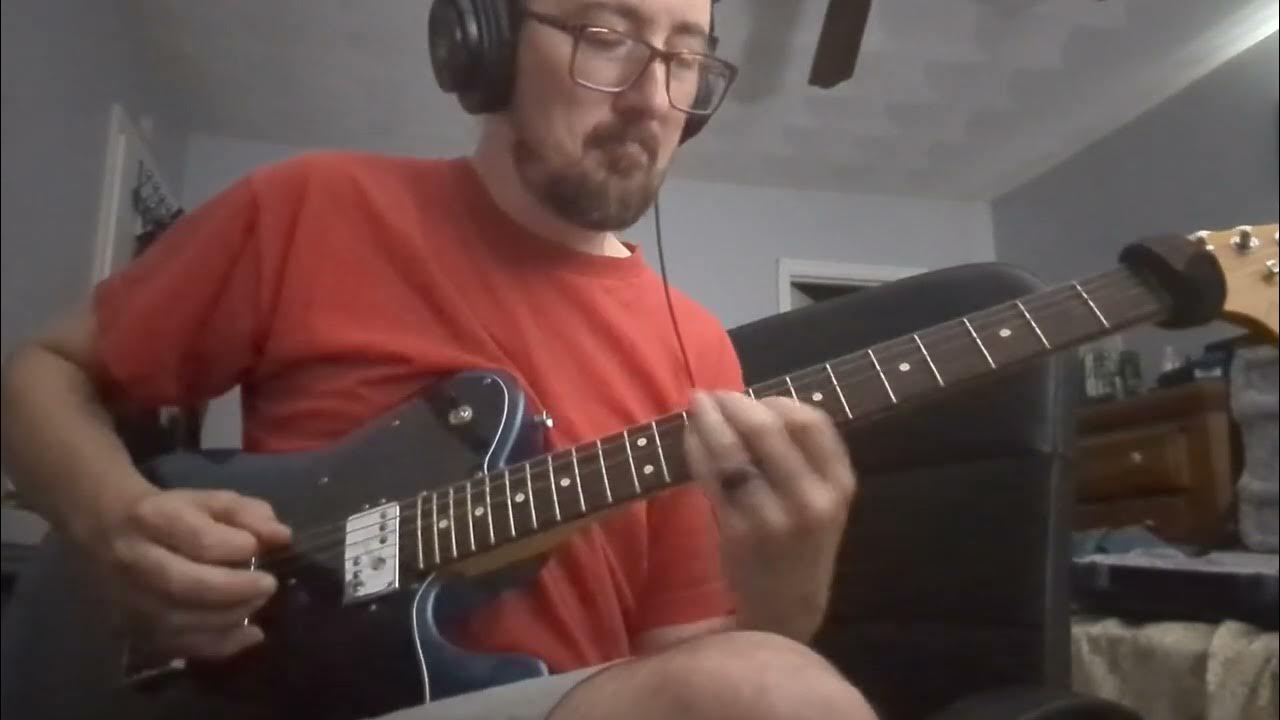 Practicing improvisation over Guthrie Govan's "Orange" Jam YouTube