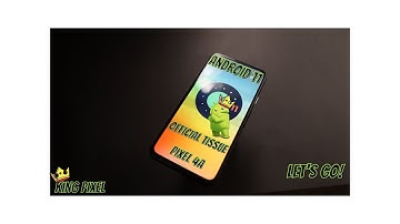 How to install the Android 11 official tissue Pixel 4a