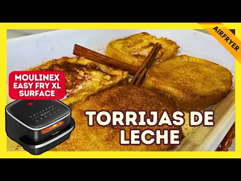 Milk French Toast in the Airfryer - No Fuss 🍞 | 12 min NO flipping (Moulinex EasyFry XL Surface)