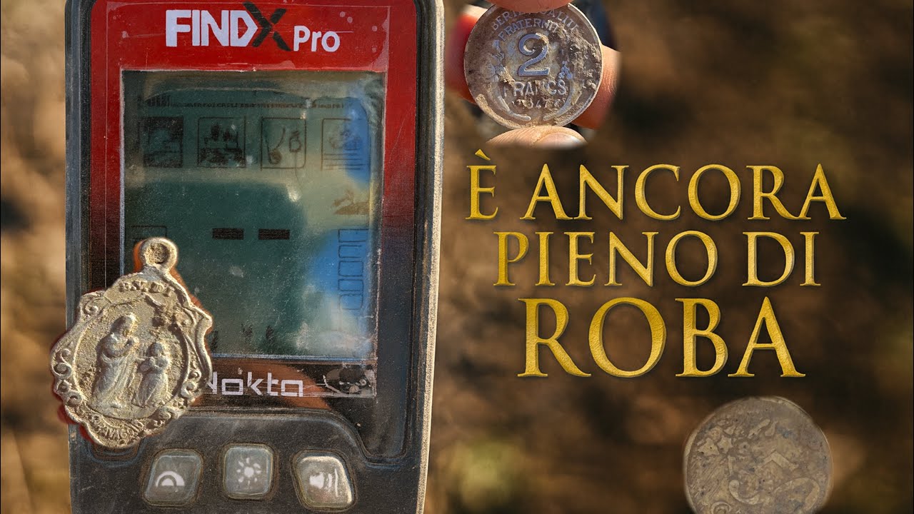 È ANCORA PIENO DI ROBA- CAMPO PROFICUO PT.4 - RICERCA METAL DETECTOR [NOKTA FINDX PRO]