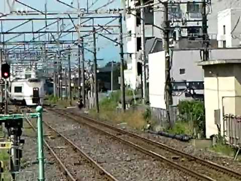 ６５１系特急「スーパーひたち３８号」勝田駅増結