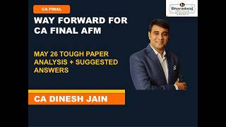 May 2026 AFM Was Tough for Everyone  - AFM Way Forward &amp; Suggested Answers
