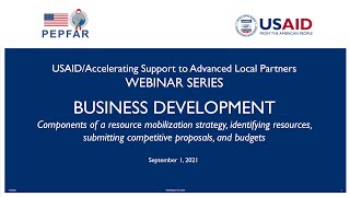 ASAP Webinar - Business Development