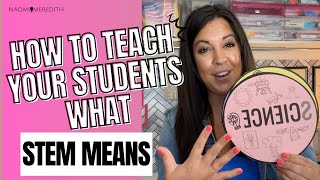 How Do You Teach Your Students What STEM Means?  Elementary STEM Coach Podcast, Ep. 200