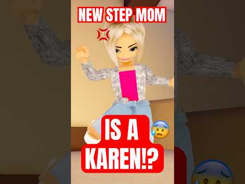 His Step Mom Was A KAREN!? #roblox #shaneplays2