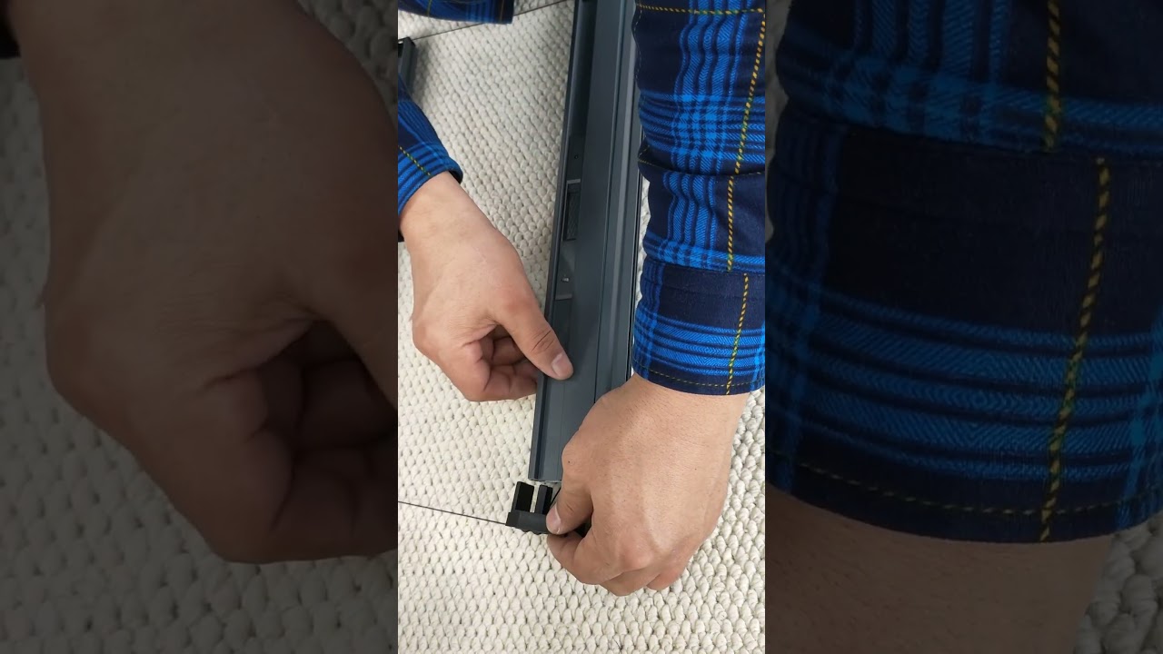 Honeycomb blinds, privacy and sun protection, shrink and do not take up space 