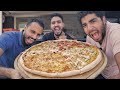 تجربة اكبر بيتزا في مصر🍕 | New York Pizza (  تفتكر حجم عالفاضي ؟؟)